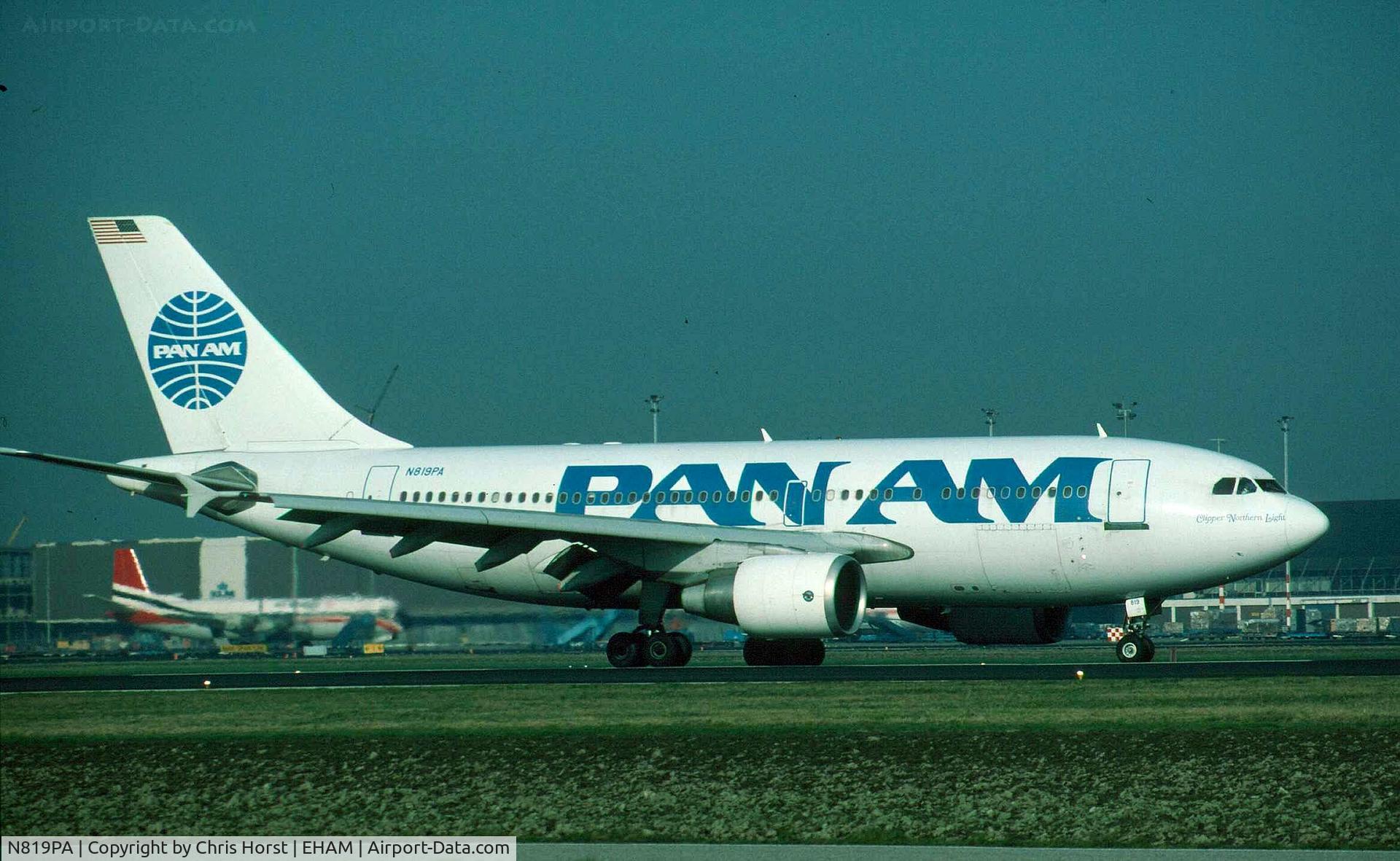 N819PA, 1988 Airbus A310-324 C/N 456, ..