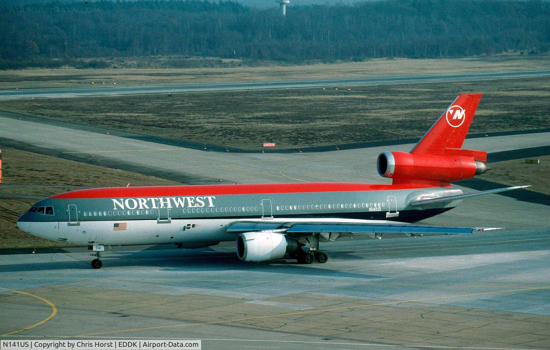 N141US, 1972 Douglas DC-10-40 C/N 46750, ..