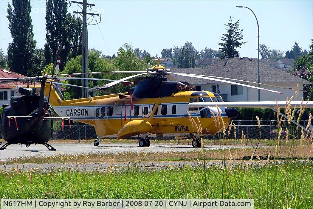 N617HM, 1976 Sikorsky S-61N C/N 61754, Sikorsky S-61N [61754] Langley~C 20/07/2008