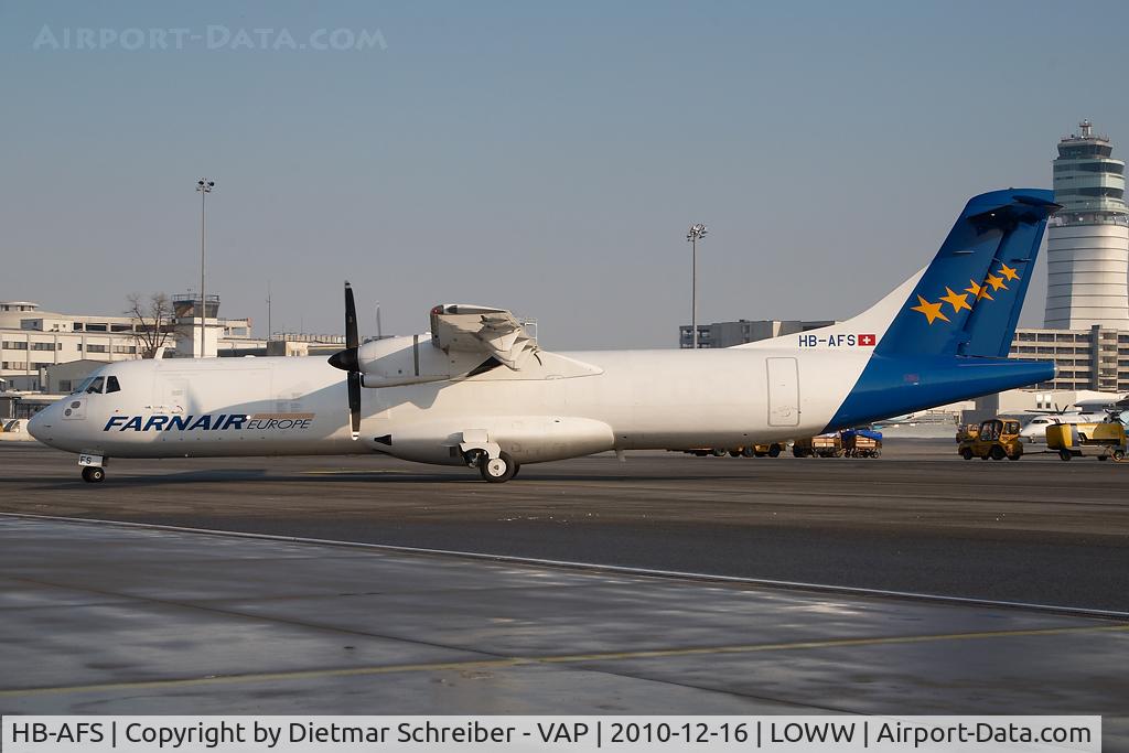 HB-AFS, 1990 ATR 72-201 C/N 198, Farnair ATR72