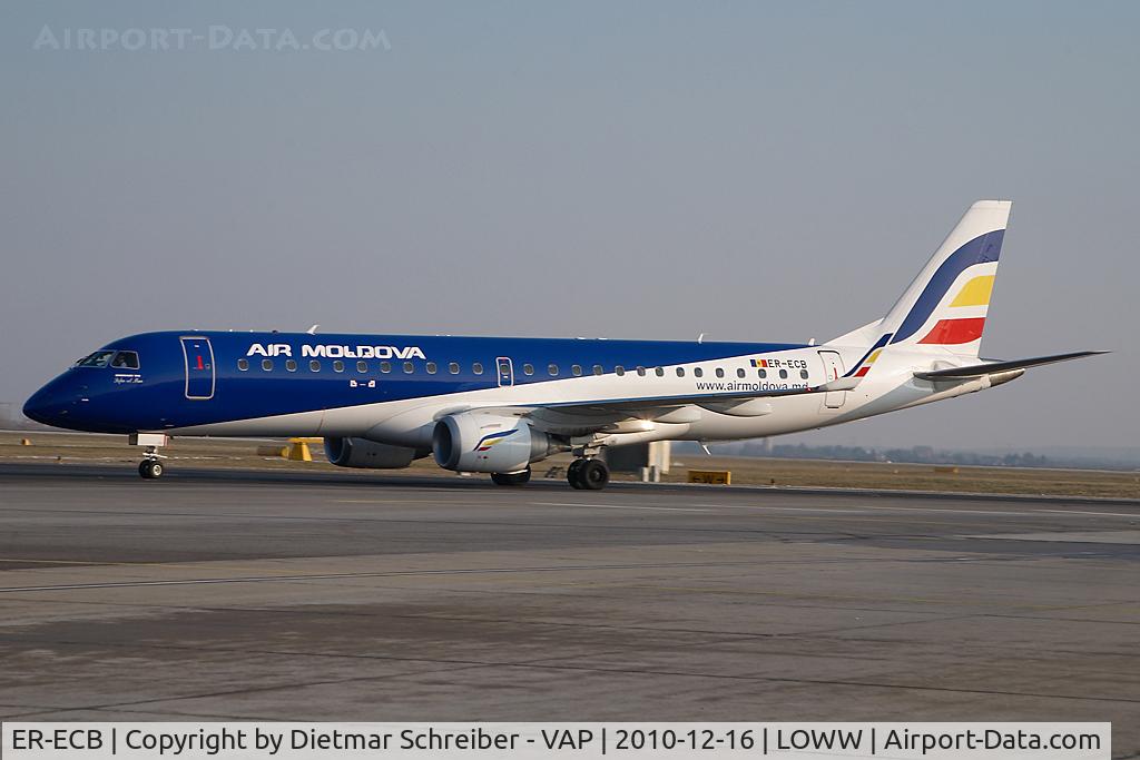 ER-ECB, 2009 Embraer 190LR (ERJ-190-100LR) C/N 19000325, Air Moldowa Embraer 190