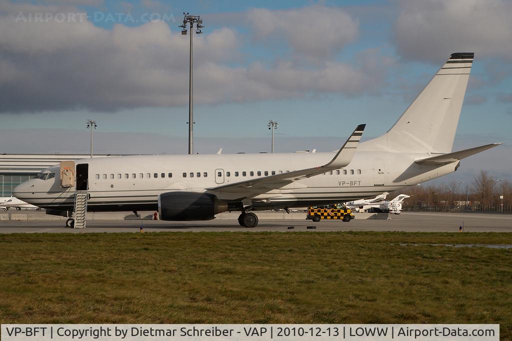 VP-BFT, 2007 Boeing 737-7JB BBJ C/N 36714/2340, Boeing 737-700BBJ