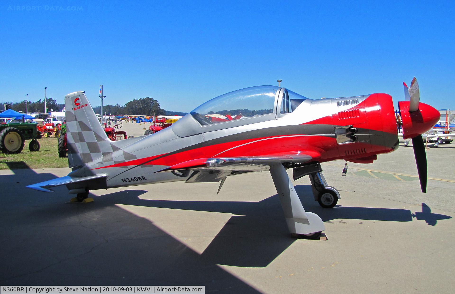 N360BR, 2000 Holm Skip Bear 360 C/N BR001, Skip Holms 2000 BEAR 360 experimental homebuilt @ 2010 Watsonville Fly-in