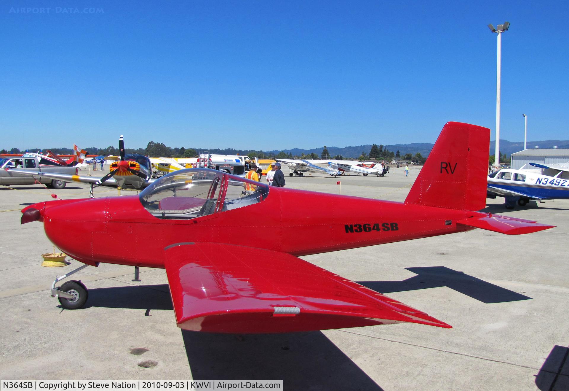 N364SB, Vans RV-12 C/N 120064, Locally-based all red VANS RV-12 @ 2010 Watsonville Fly-in