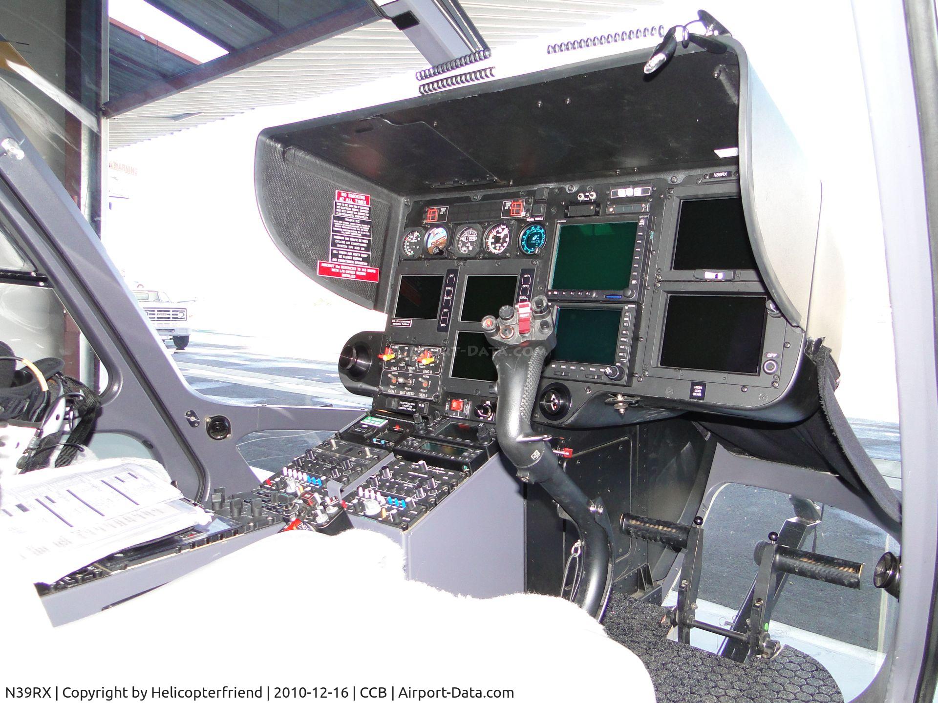 N39RX, 2009 Eurocopter EC-135P-2+ C/N 0850, Cockpit area of 