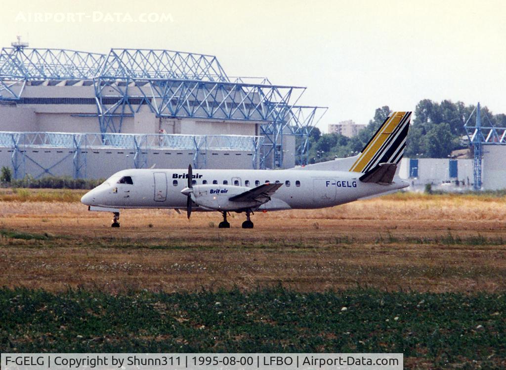 F-GELG, 1986 Saab 340A C/N 340A-081, Taxiing to the Terminal...