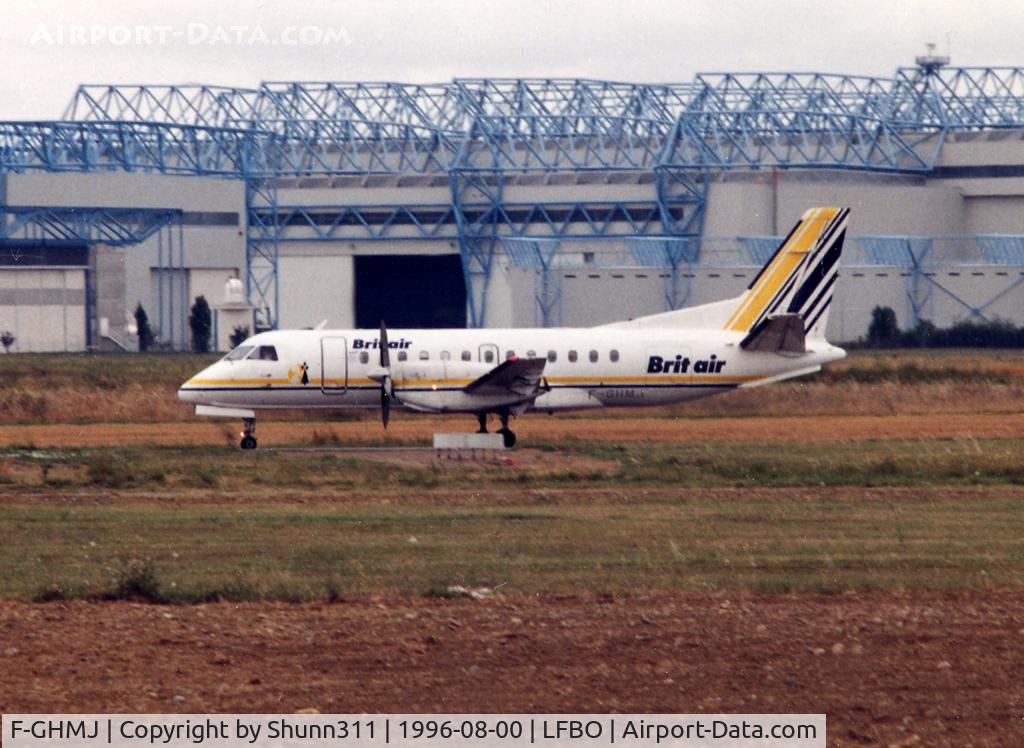 F-GHMJ, 1988 Saab 340A C/N 340A-136, Taxiing to the Terminal...