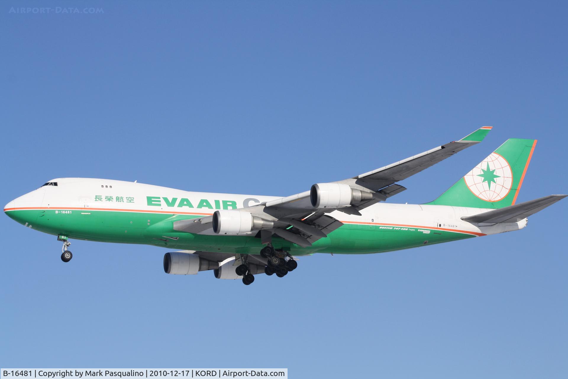 B-16481, Boeing 747-45EF (SCD) C/N 30607, Boeing 747-400F