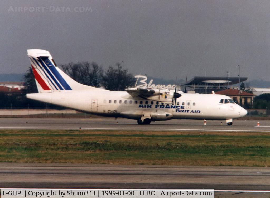 F-GHPI, 1990 ATR 42-300 C/N 214, Ready for take off rwy 15L