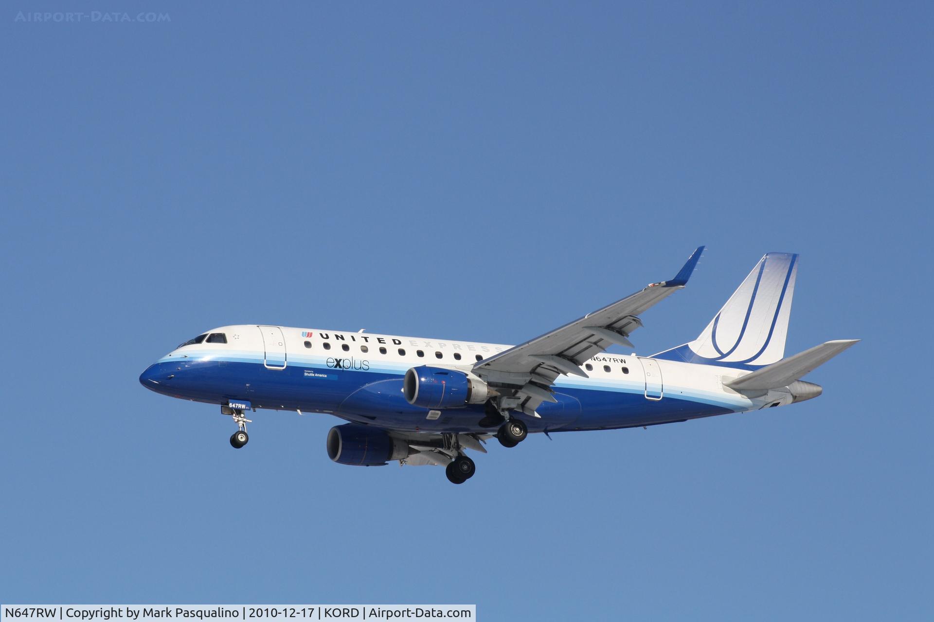 N647RW, 2005 Embraer 170SE (ERJ-170-100SE) C/N 17000067, ERJ 170-100 SE