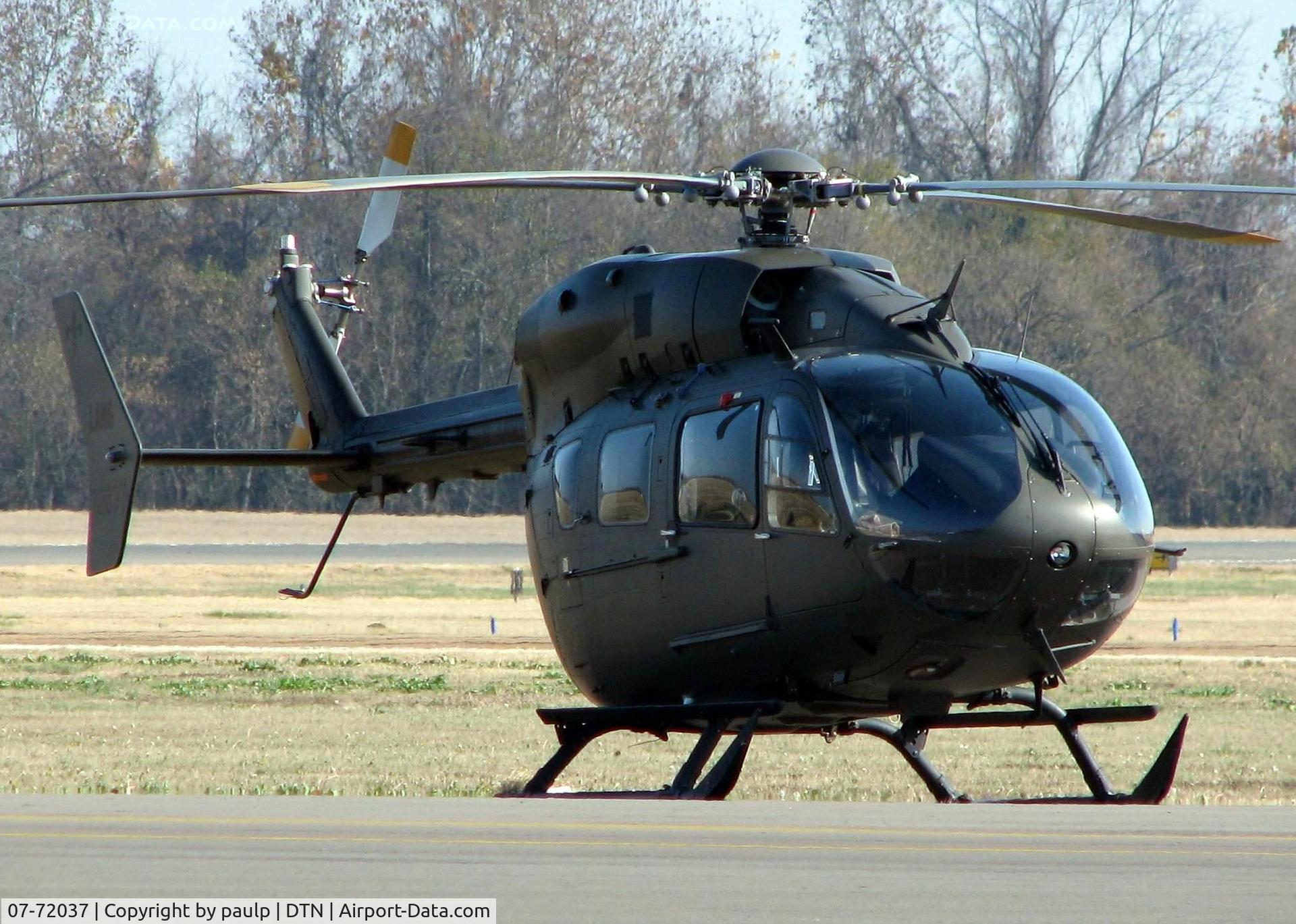 07-72037, 2007 Eurocopter UH-72A Lakota C/N 9178, Parked at Downtown Shreveport.
