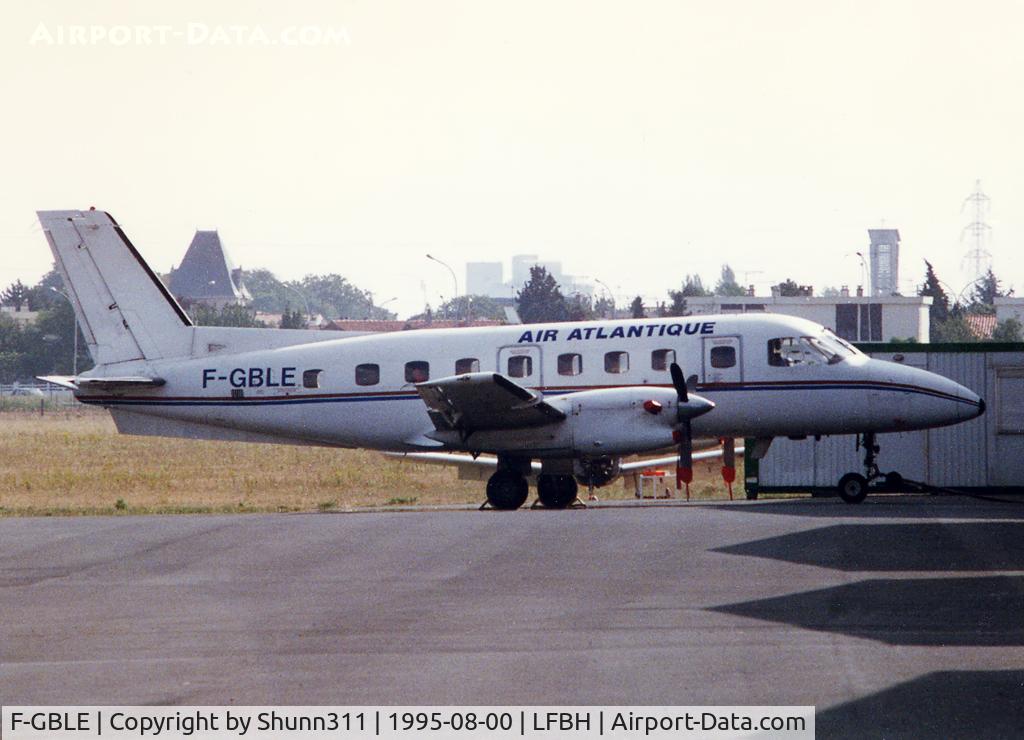 F-GBLE, 1979 Embraer EMB-110P2 Bandeirante C/N 110213, Parked...