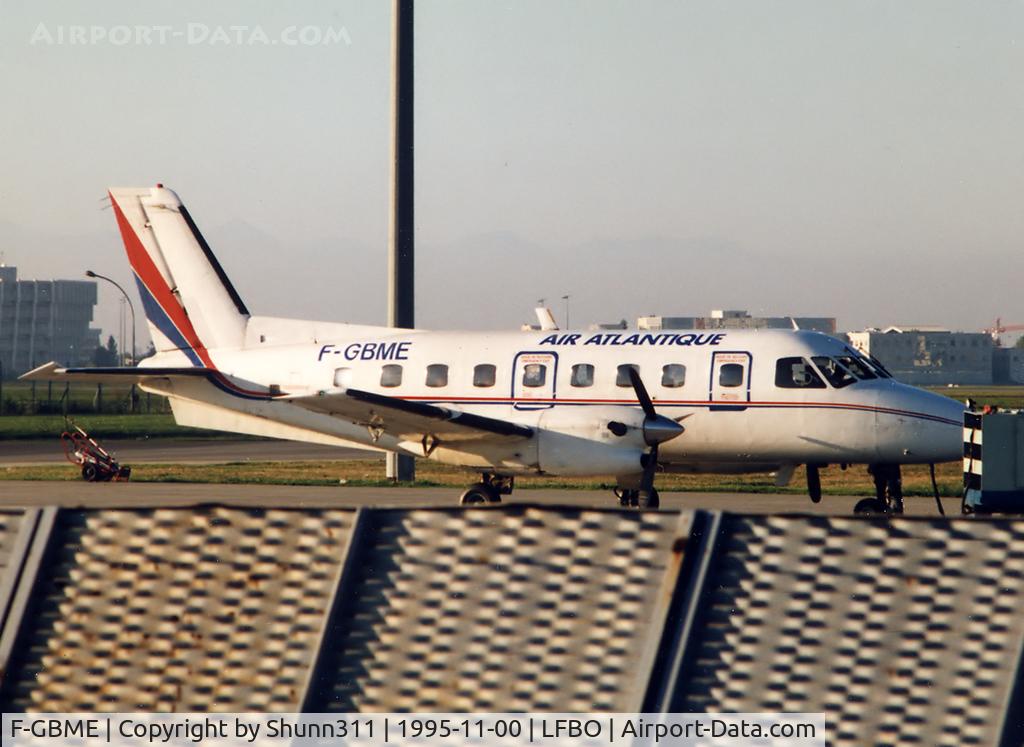 F-GBME, 1979 Embraer EMB-110P2 Bandeirante C/N 110209, Parked...