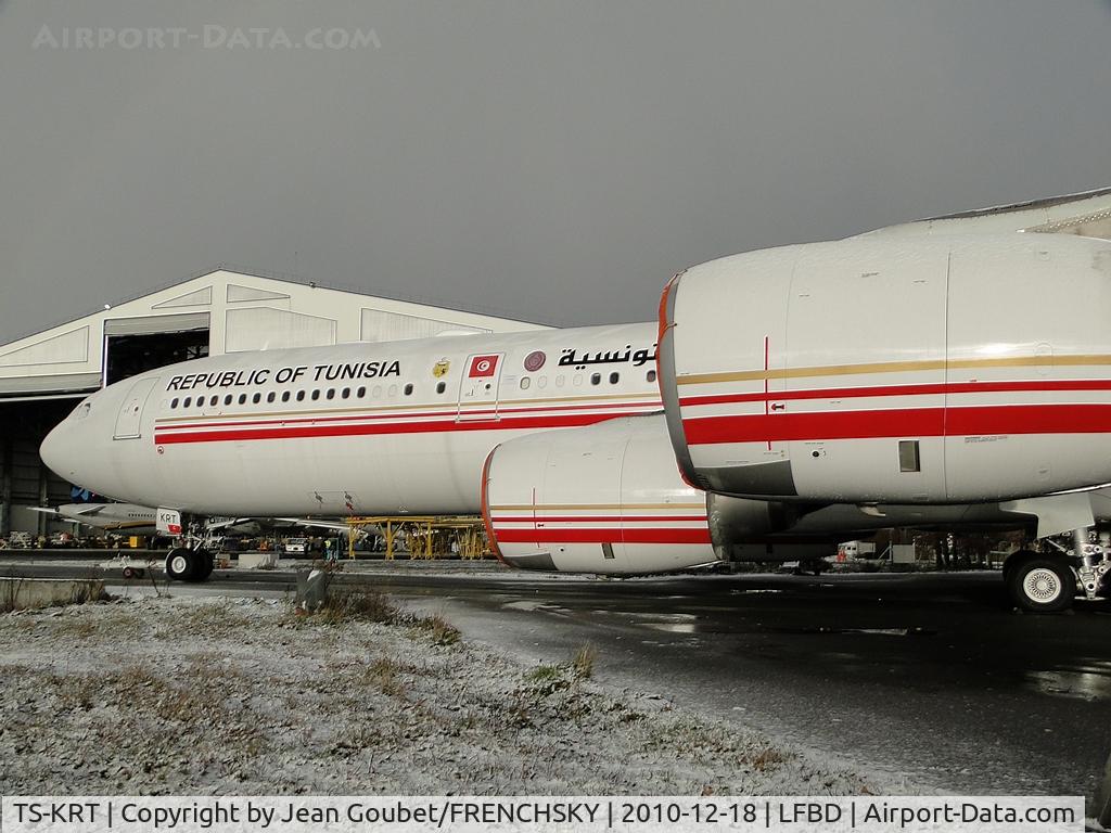 TS-KRT, 2008 Airbus A340-542 C/N 902, A-340-542 HGW
cn 902
Government of Tunisia