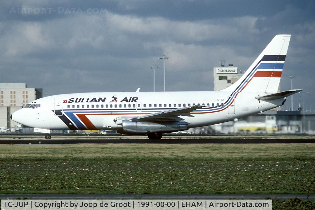 TC-JUP, 1969 Boeing 737-205 C/N 19408, Sultan Air in old colours