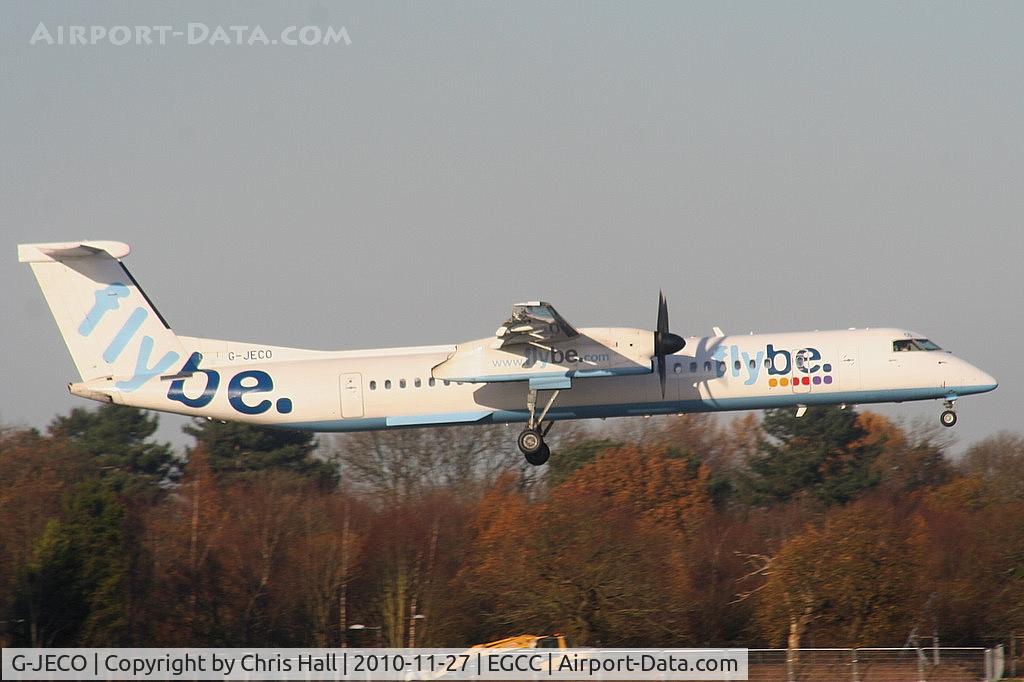 G-JECO, 2006 De Havilland Canada DHC-8-402Q Dash 8 C/N 4126, flybe Dash-8 on finals for RW05L