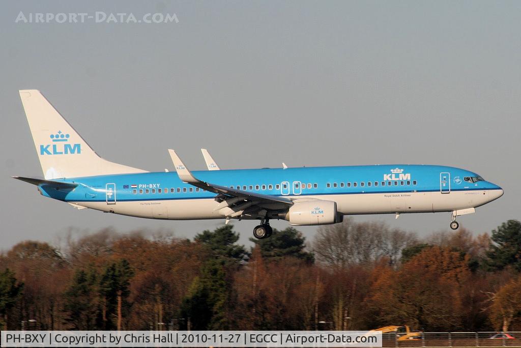 PH-BXY, 2008 Boeing 737-8K2 C/N 30372, KLM B737 landing on RW05L