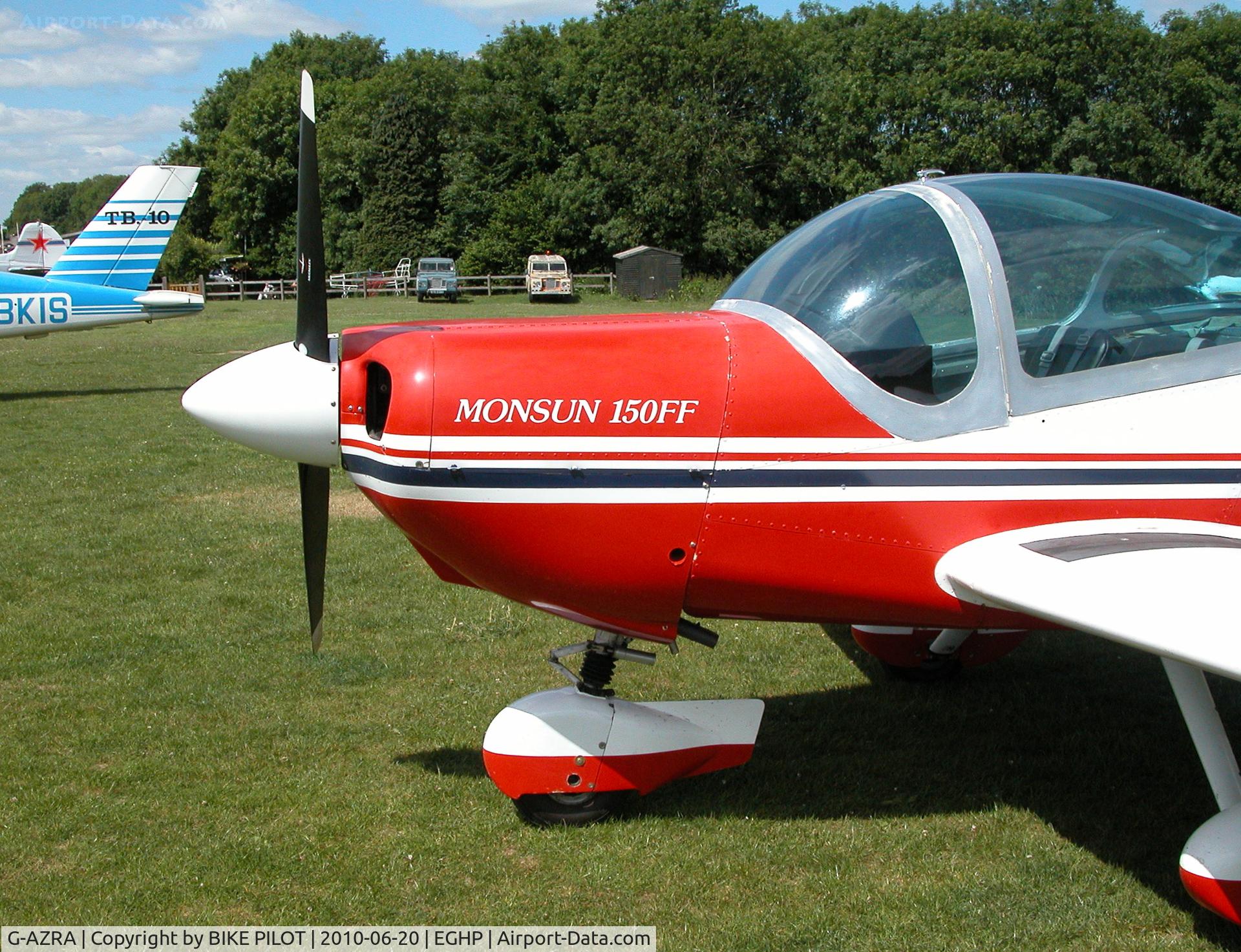 G-AZRA, 1972 Bolkow Bo-209 Monsun C/N 192, Nice Monsun in the sun
