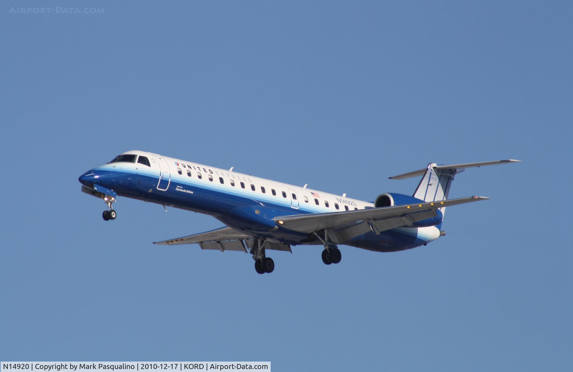 N14920, 2001 Embraer ERJ-145LR (EMB-145LR) C/N 145380, EMB-145LR