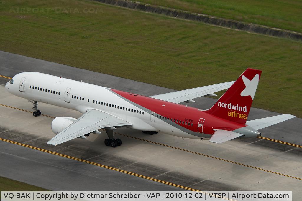 VQ-BAK, 1995 Boeing 757-2Q8 C/N 26332, Nordwind Boeing 757-200