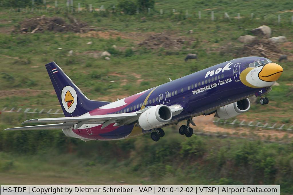 HS-TDF, 1992 Boeing 737-4D7 C/N 26613, Nok AIr Boeing 737-400
