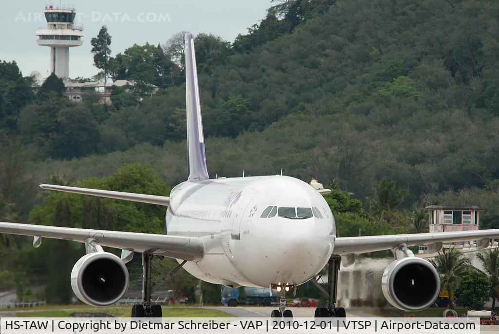 HS-TAW, 1998 Airbus A300B4-622R C/N 784, Thai Airbus 300-600
