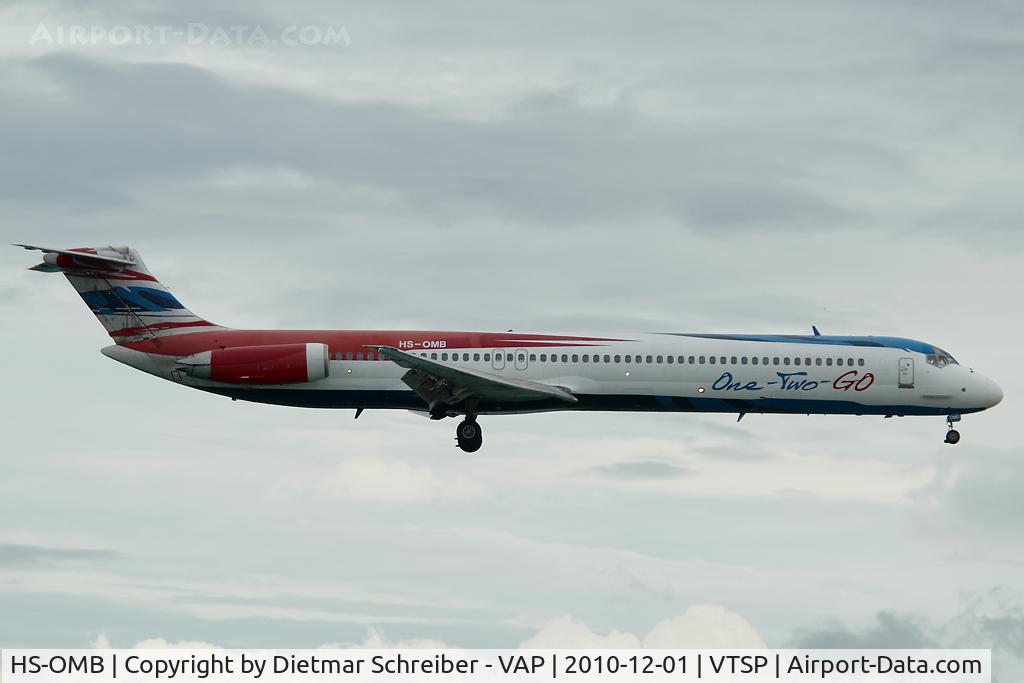 HS-OMB, 1986 McDonnell Douglas MD-82 (DC-9-82) C/N 49441, One Two Go MD80