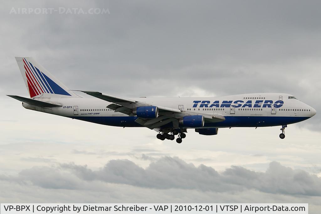 VP-BPX, 1982 Boeing 747-267B C/N 22872, Transaero Boeing 747-200