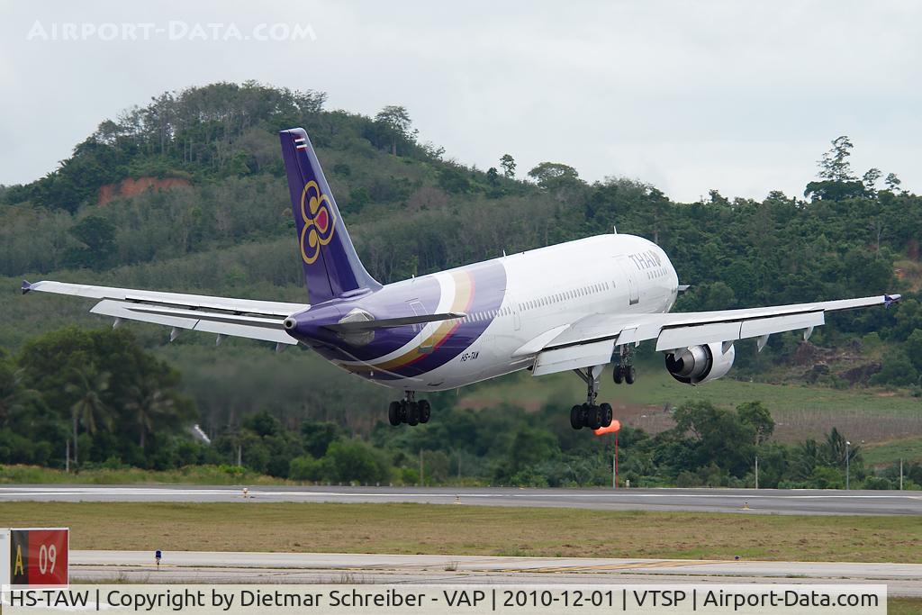 HS-TAW, 1998 Airbus A300B4-622R C/N 784, Thai Airbus 300-600