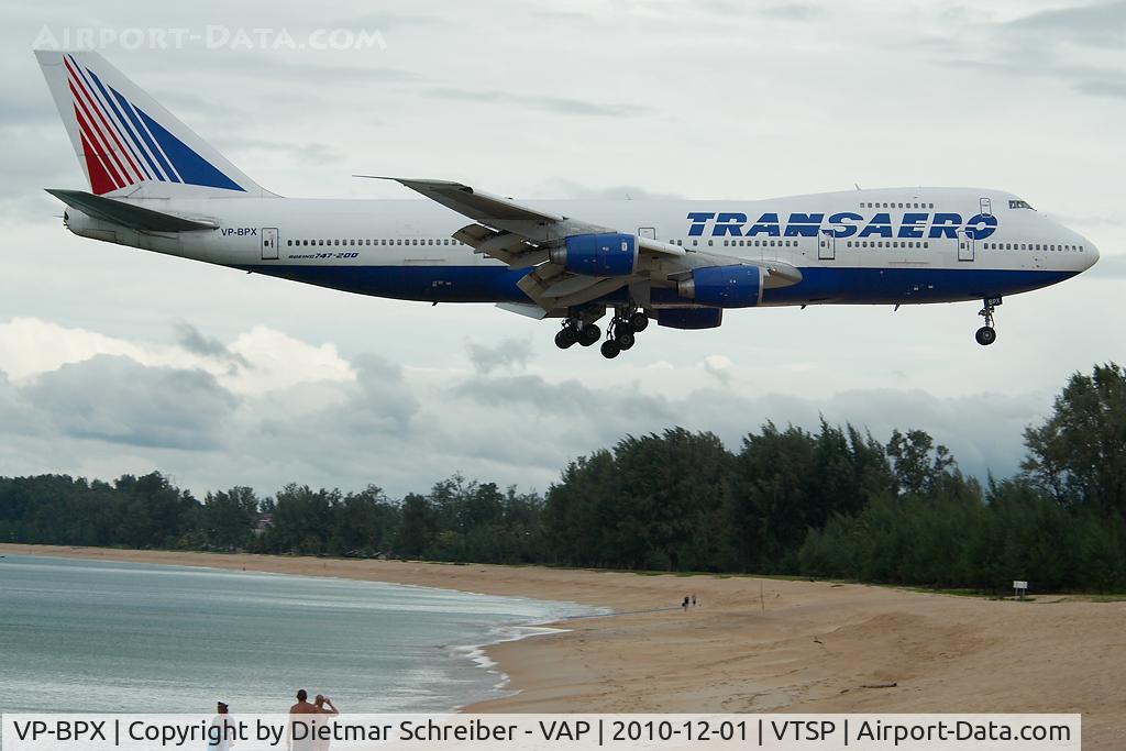 VP-BPX, 1982 Boeing 747-267B C/N 22872, Transaero Boeing 747-200
