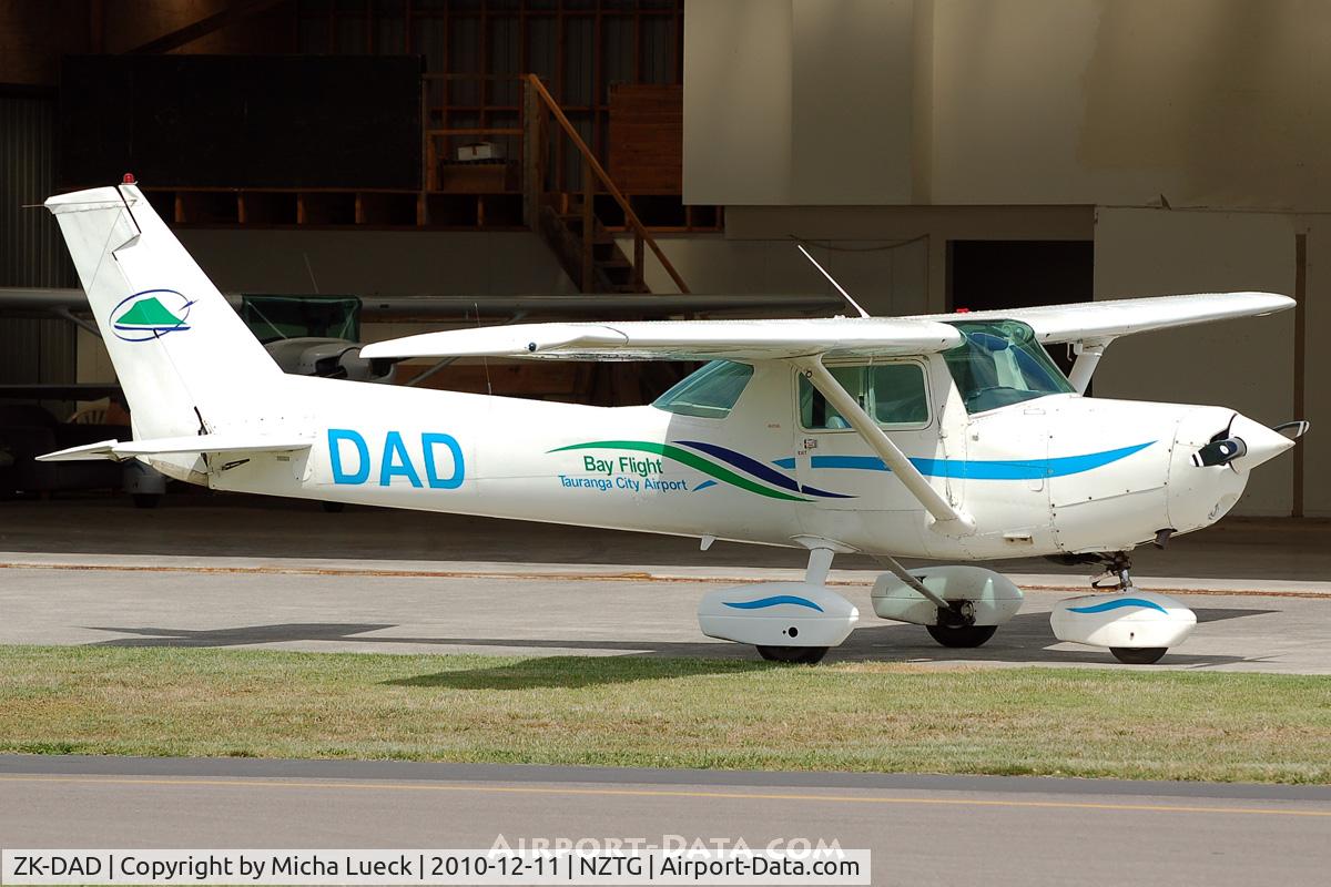 ZK-DAD, Cessna A152 Aerobat C/N A1520768, At Tauranga