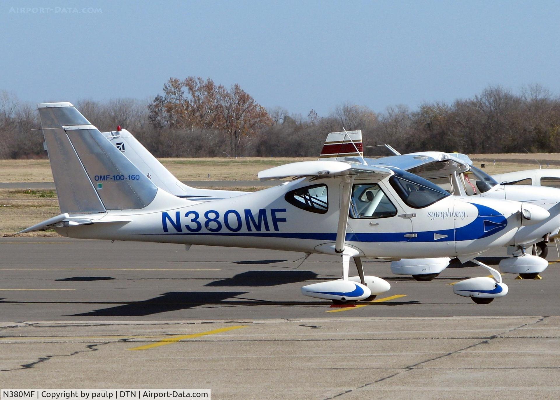 N380MF, 2003 OMF 100-160 Symphony C/N 0038, At Downtown Shreveport.
