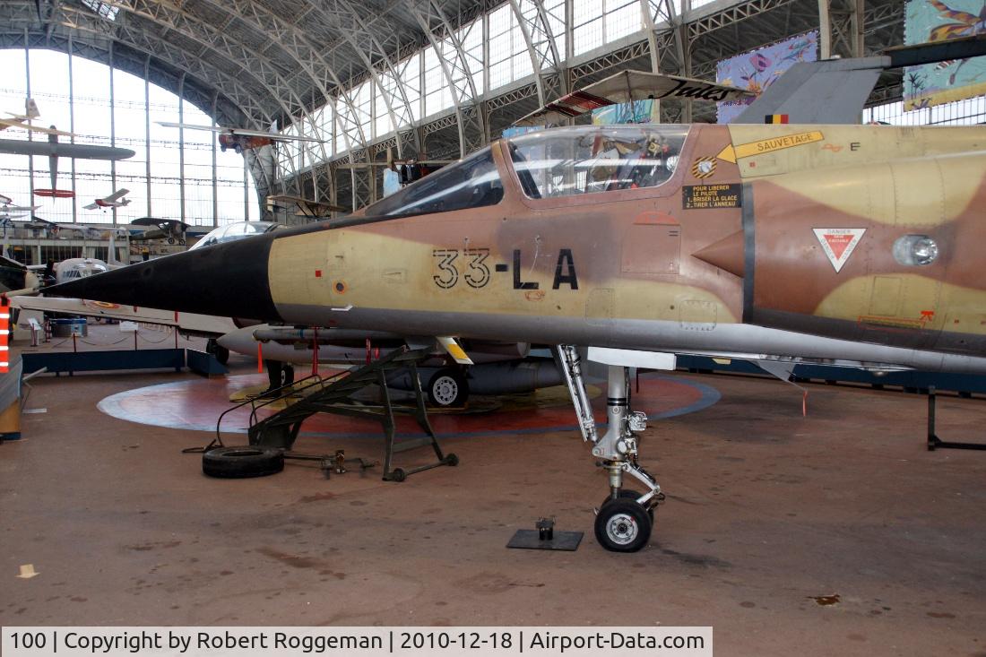 100, Dassault Mirage F.1C C/N 100, 33-LA.Preserved Brussels Air Museum.