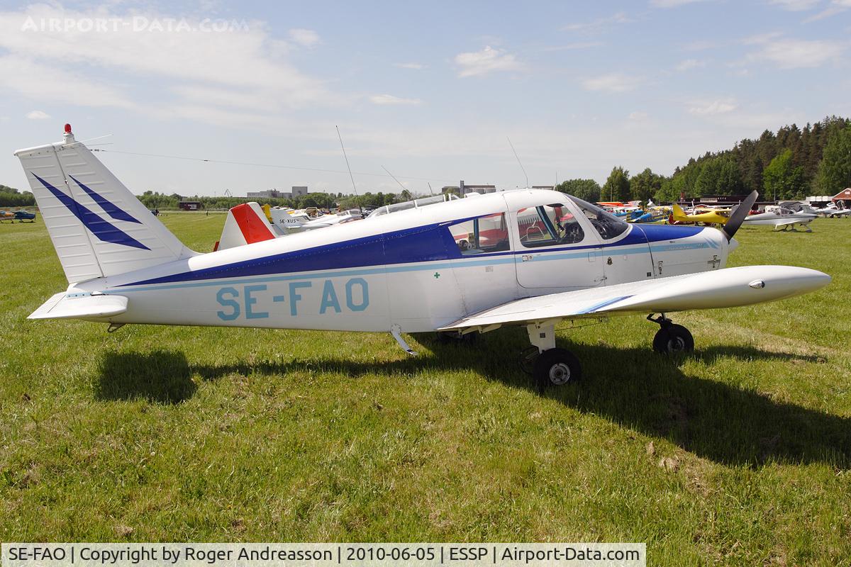SE-FAO, 1967 Piper PA-28-140 Cherokee 140 C/N 28-23298, Piteå Flygklubb