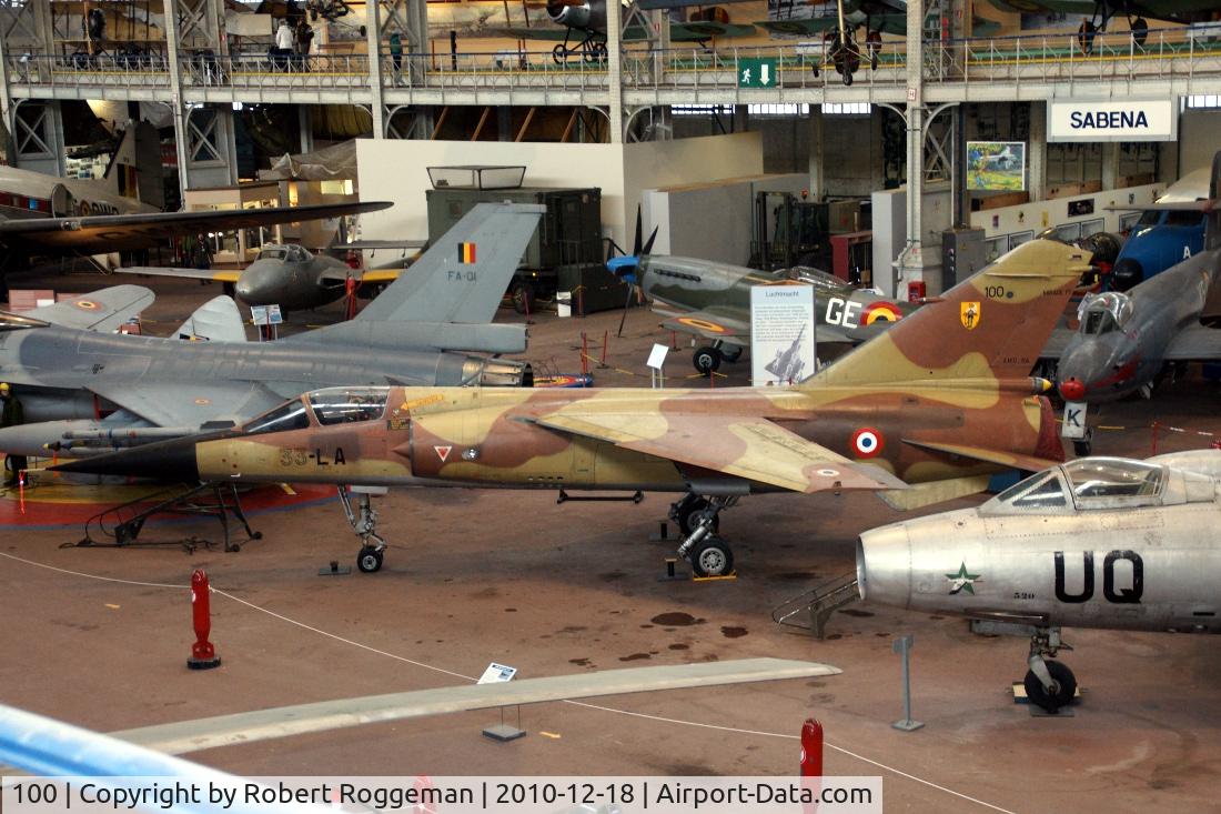 100, Dassault Mirage F.1C C/N 100, 33-LA.Preserved Brussels Air Museum.