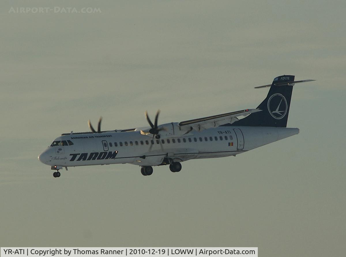 YR-ATI, 2009 ATR 72-212A C/N 867, Tarom ATR 72