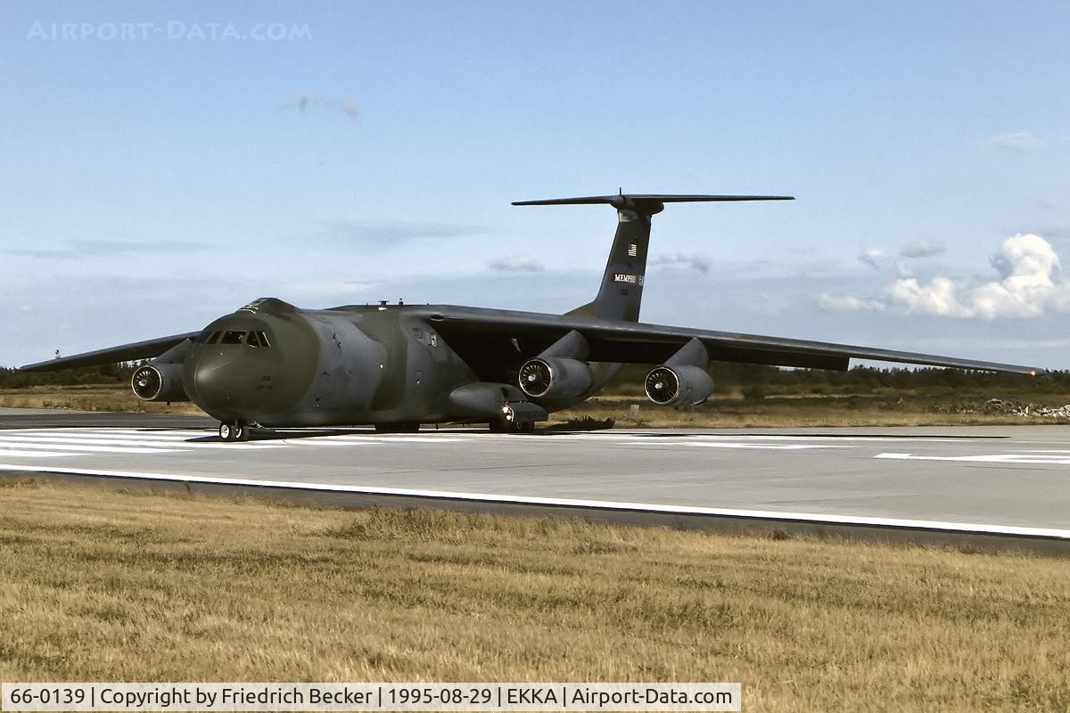 66-0139, 1966 Lockheed C-141B Starlifter C/N 300-6165, line up for departure