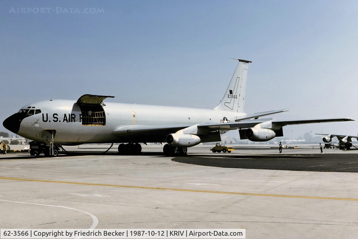 62-3566, 1962 Boeing KC-135A Stratotanker C/N 18549, being loaded