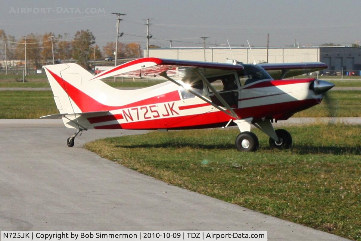 N725JK, 1988 Maule M-5-235C Lunar Rocket C/N 7480C, Arriving at the EAA breakfast fly-in at Toledo, Ohio