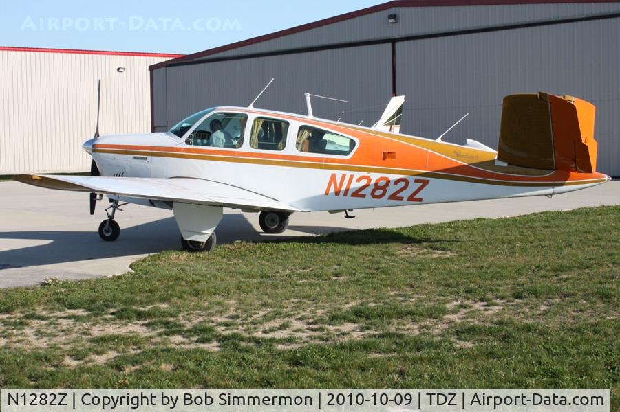 N1282Z, 1961 Beech N35 Bonanza C/N D-6711, EAA breakfast fly-in at Toledo, Ohio