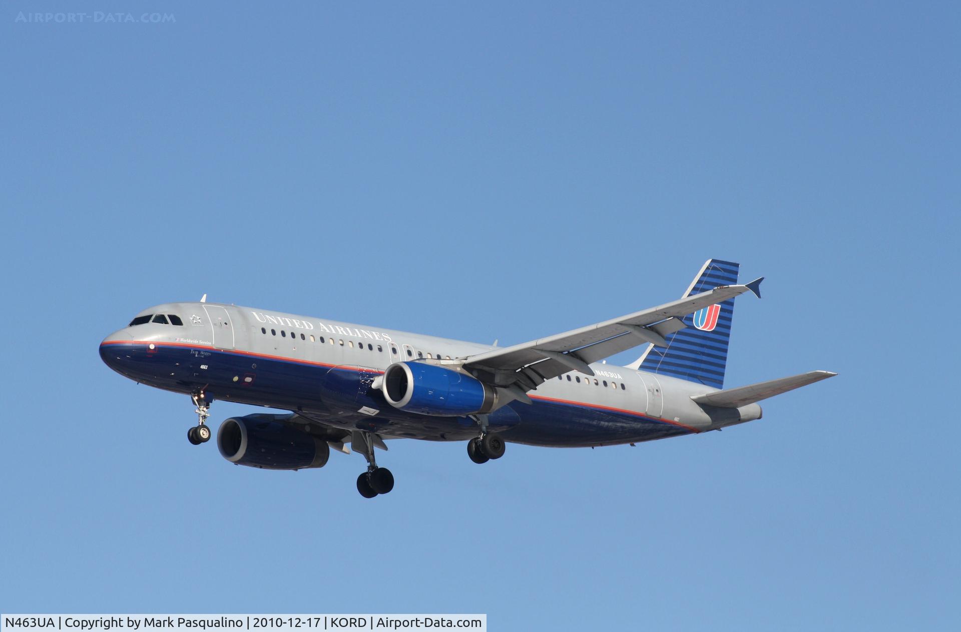 N463UA, 2000 Airbus A320-232 C/N 1282, Airbus A320