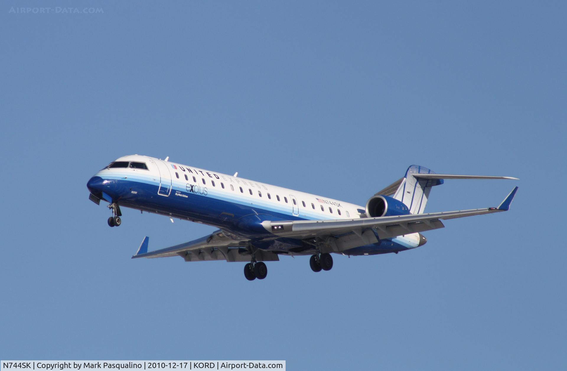 N744SK, 2005 Bombardier CRJ-701 (CL-600-2C10) Regional Jet C/N 10200, CL-600-2C10