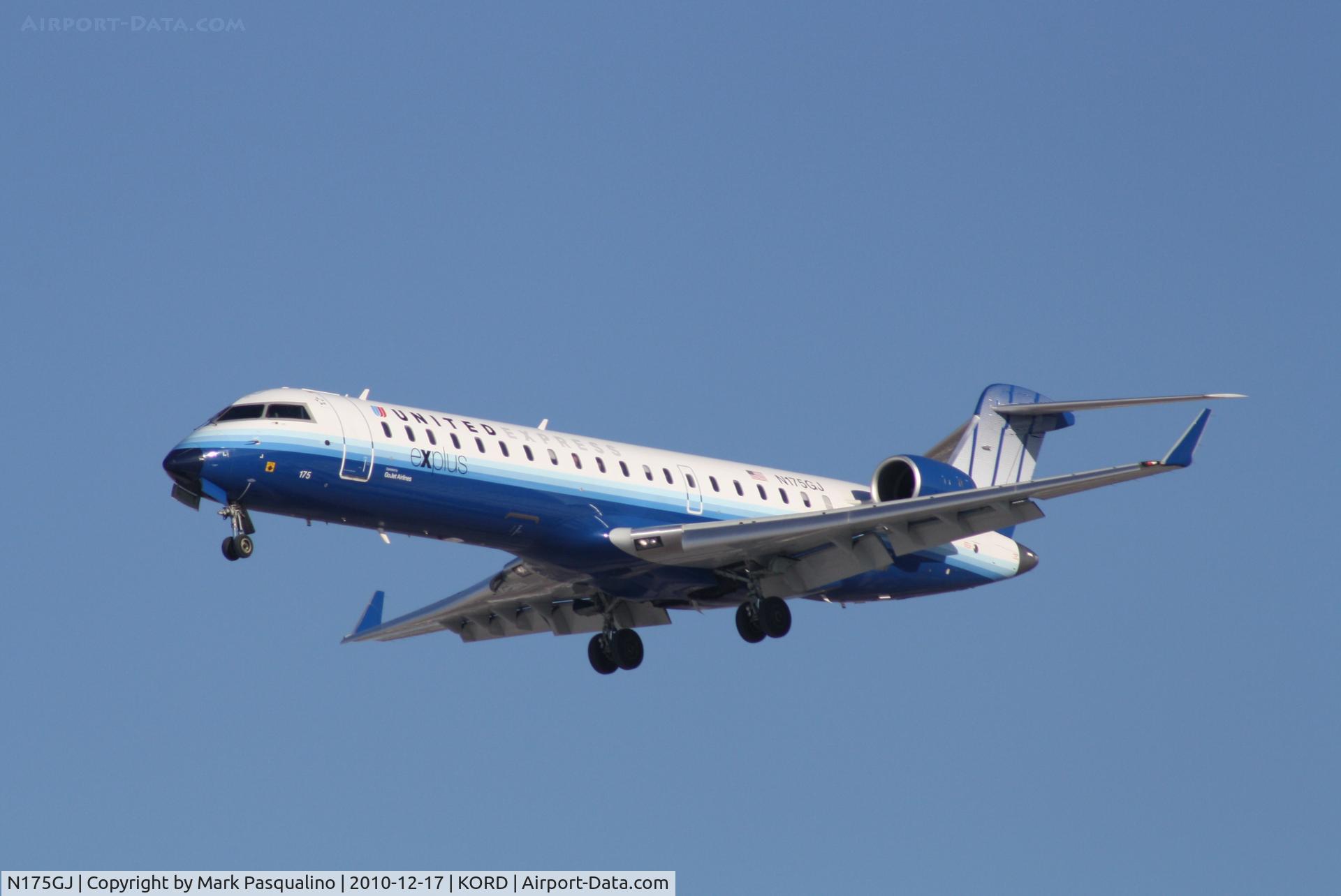 N175GJ, 2009 Bombardier CRJ-702 (CL-600-2C10) C/N 10297, CL-600-2C10
