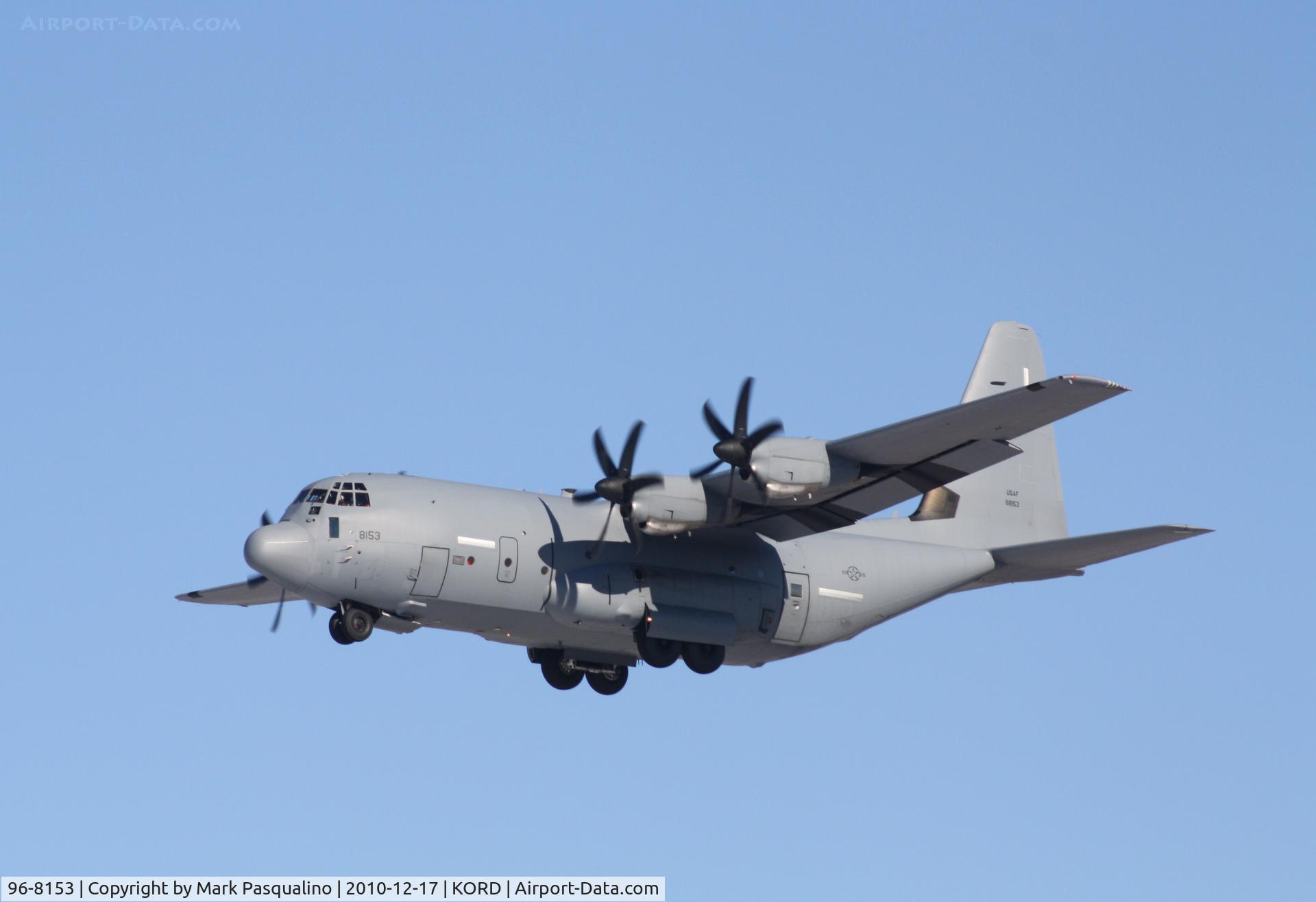 96-8153, 1996 Lockheed Martin EC-130J Commando Solo III C/N 382-5454, Lockheed-Martin C-130J
