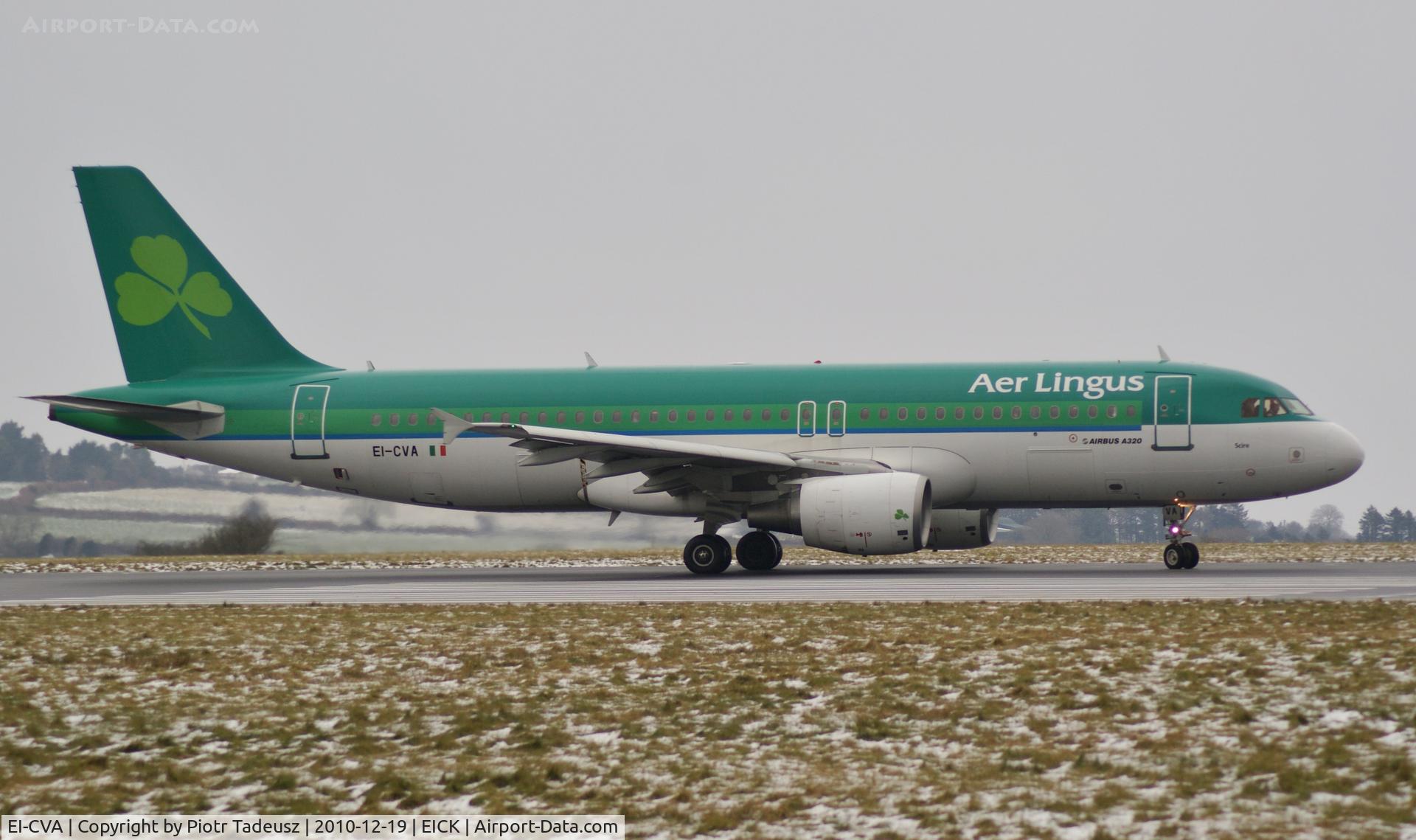 EI-CVA, 2000 Airbus A320-214 C/N 1242, Winter, Cork