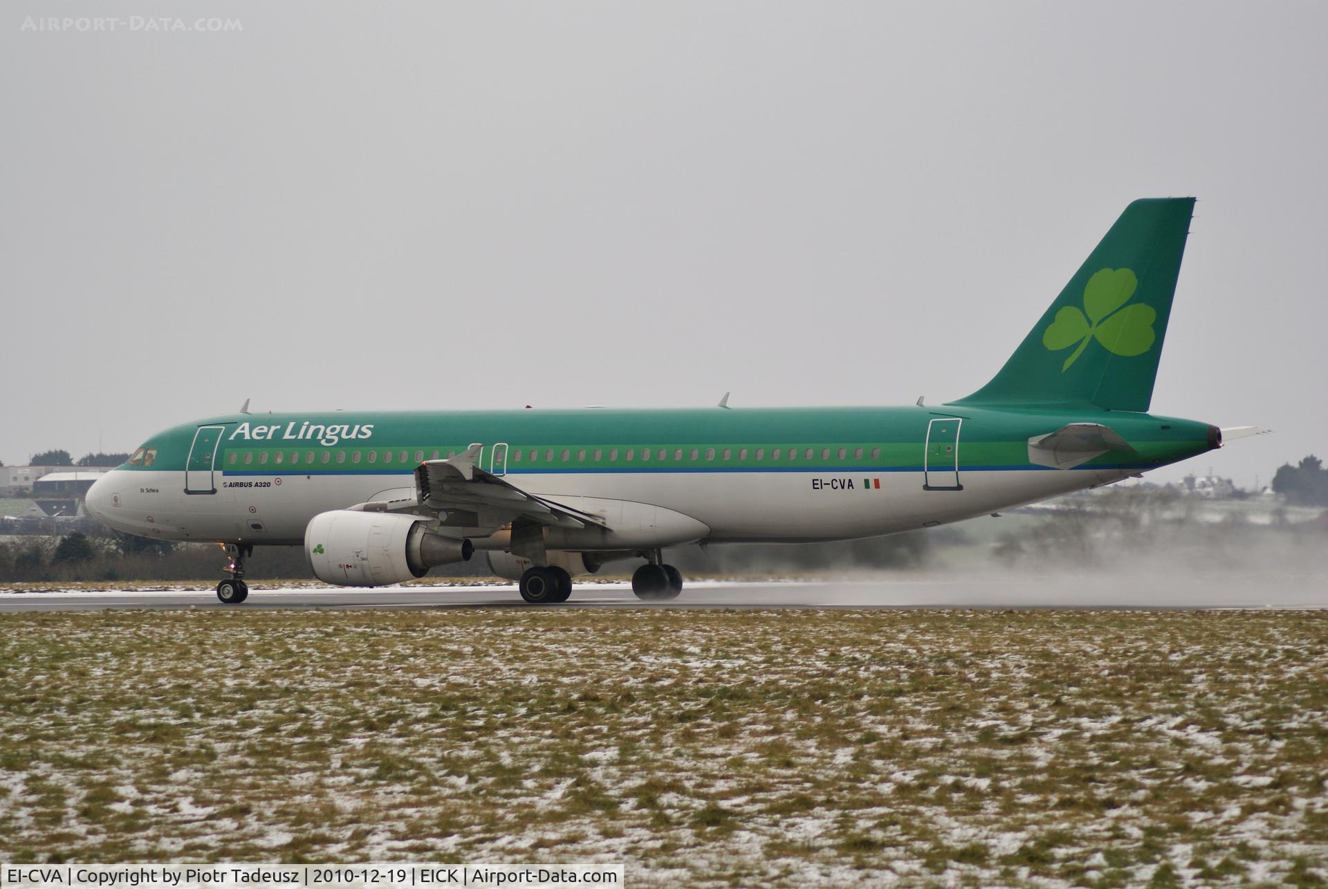 EI-CVA, 2000 Airbus A320-214 C/N 1242, Winter