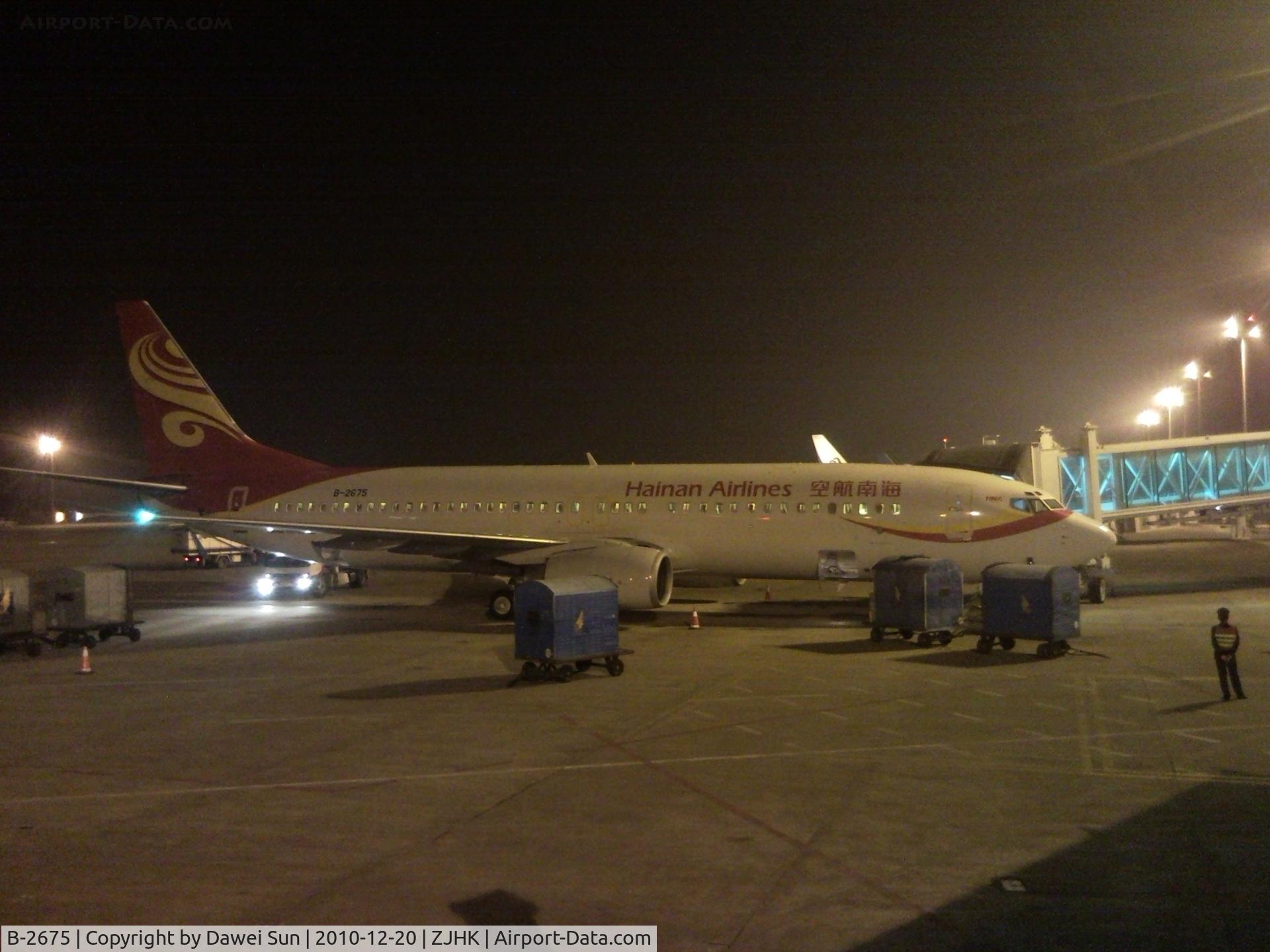B-2675, 2002 Boeing 737-86Q C/N 32885, 737