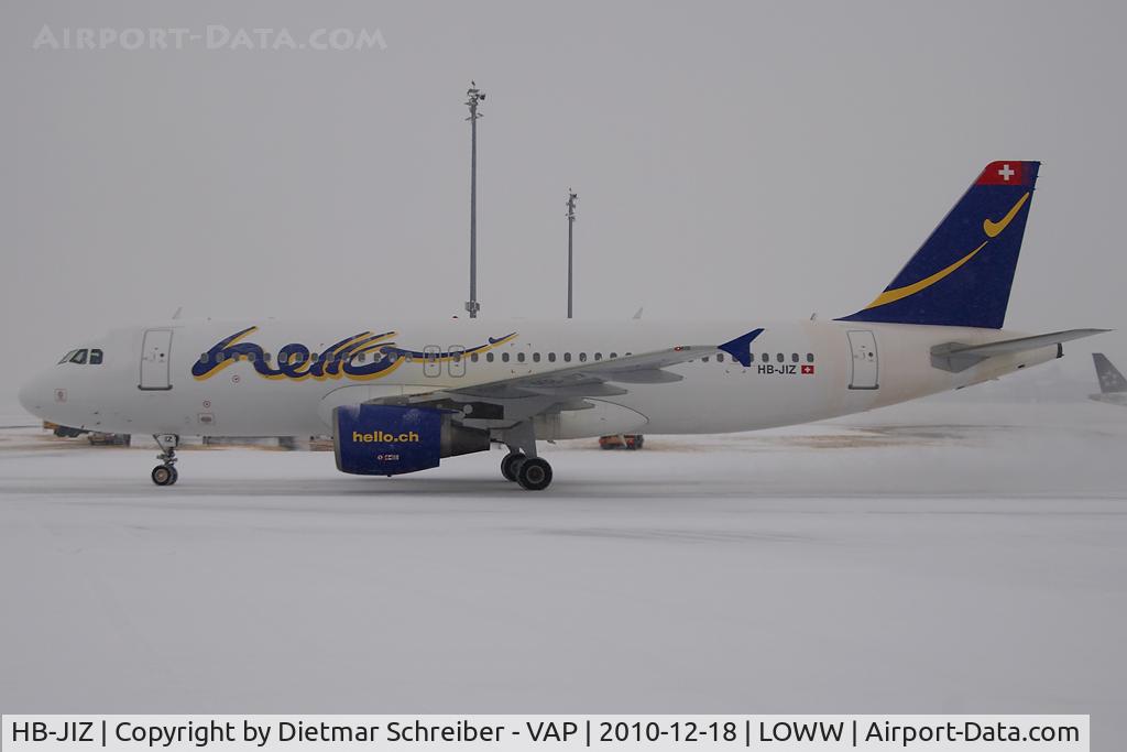 HB-JIZ, 1998 Airbus A320-214 C/N 936, Hello Airbus 320