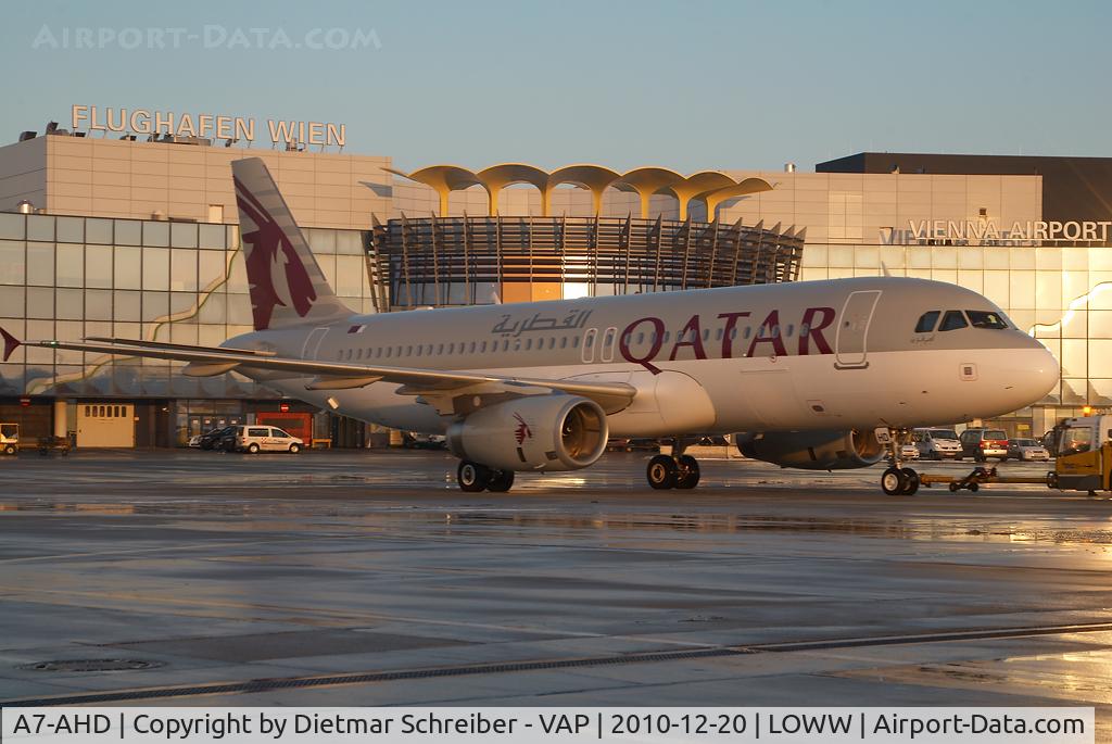 A7-AHD, 2010 Airbus A320-232 C/N 4436, Qatar Airways Airbus 320