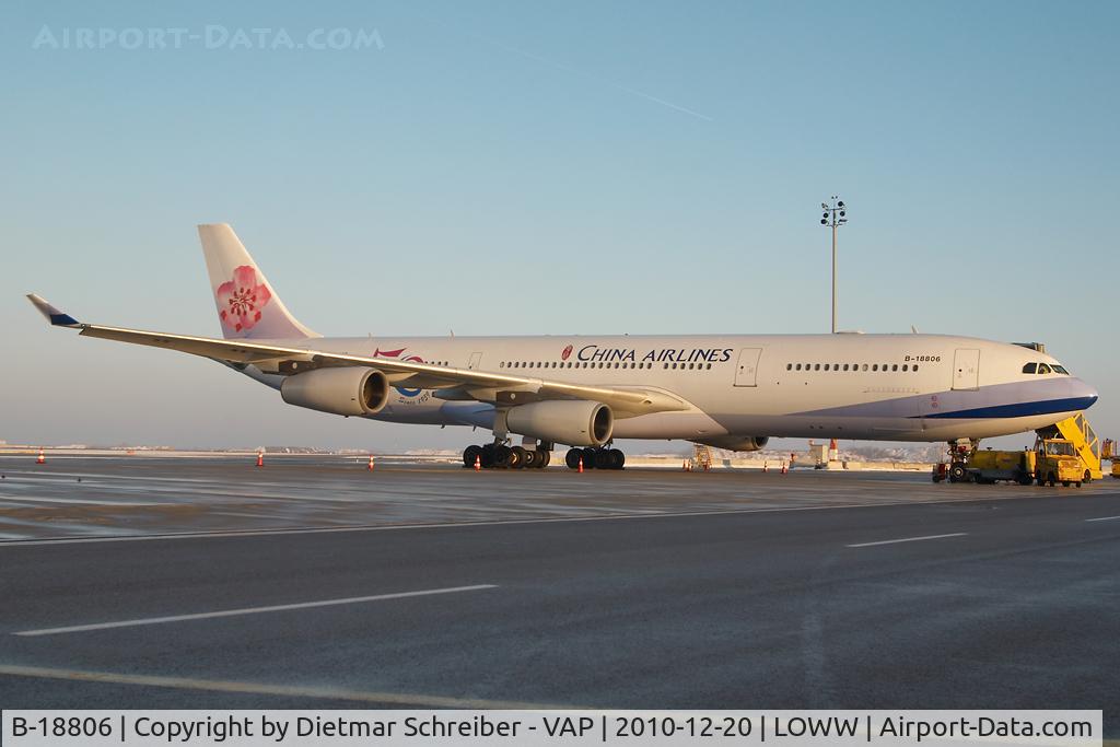 B-18806, 2001 Airbus A340-313 C/N 433, China Airlines Airbus 340-300